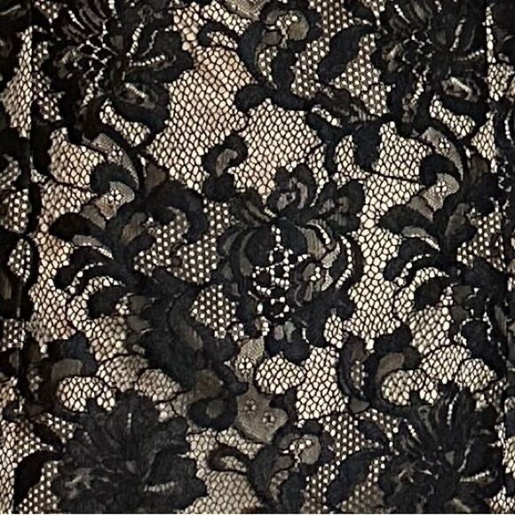 Bebe Silk Dress Black Lace Cocktail Dress Size Small • NEW WITH TAGS • - Picture 6 of 10